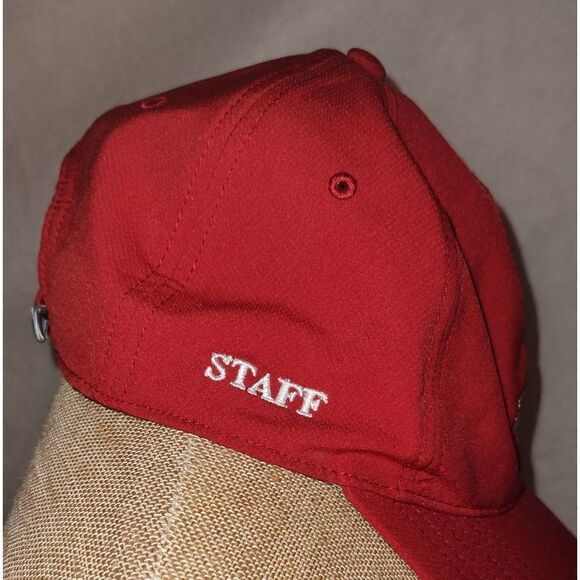 PINEHURST 1895 Golf Hat STAFF by ahead∆ Red adjustable - Picture 2 of 5